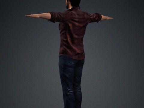 Daniel Radcliffe 3D Model