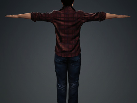 Daniel Radcliffe 3D Model