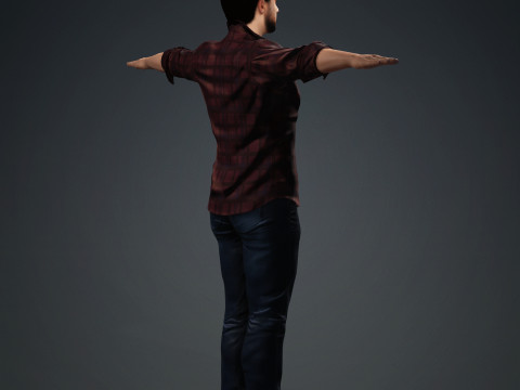 Daniel Radcliffe 3D Model