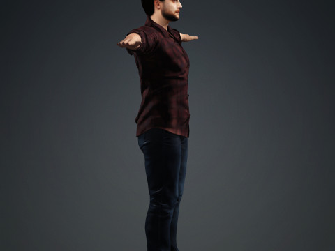 Daniel Radcliffe 3D Model
