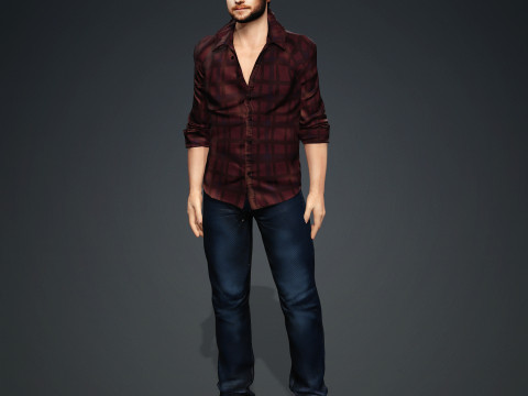 Daniel Radcliffe 3D Model