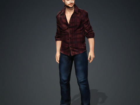Daniel Radcliffe 3D Model