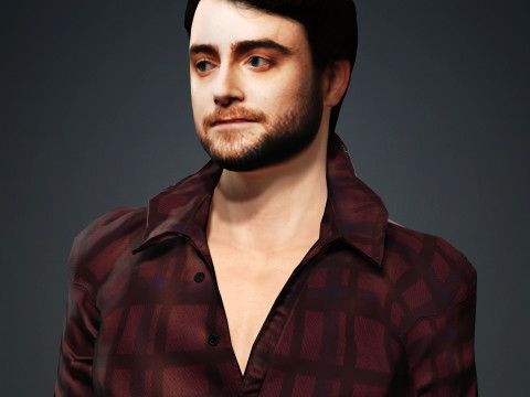 Daniel Radcliffe 3D Model
