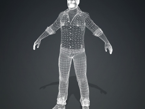 Daniel Radcliffe 3D Model
