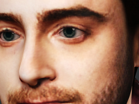 Daniel Radcliffe 3D Model