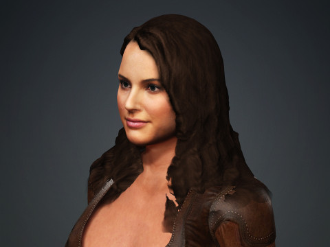 Natalie Portman Modelo 3D