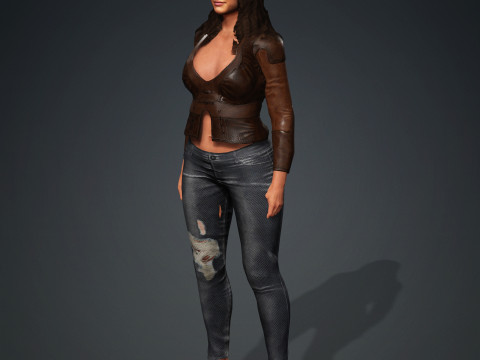 Natalie Portman 3D 모델