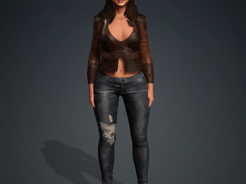 Natalie Portman 3D 모델