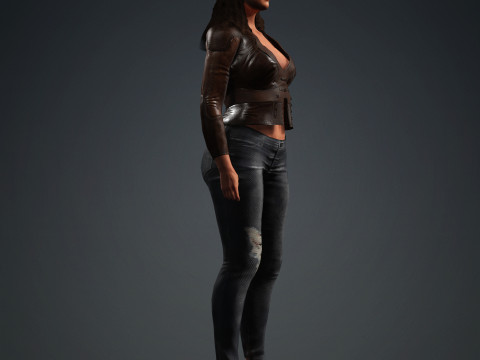 Natalie Portman 3D 모델
