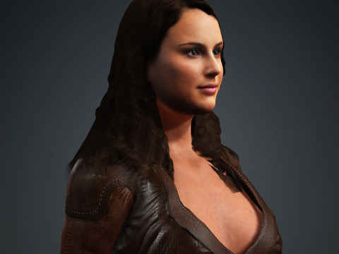 Natalie Portman 3D 모델