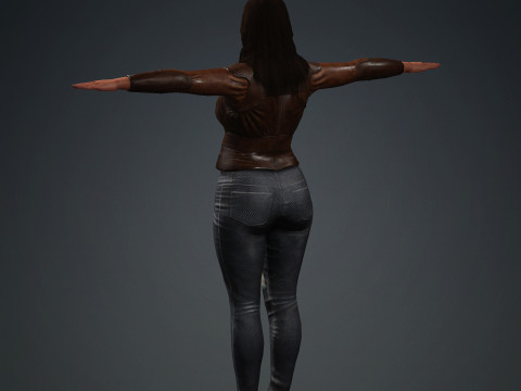 Natalie Portman 3D 모델
