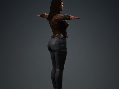 Natalie Portman 3D 모델