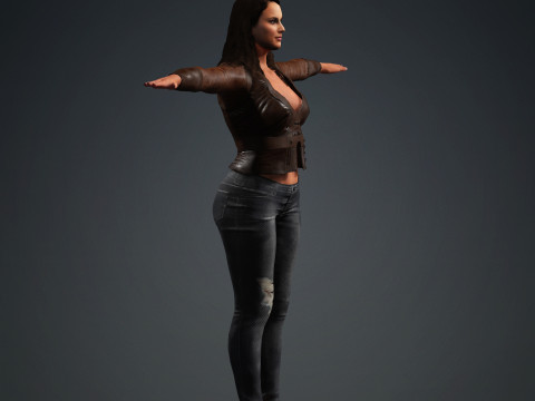 Natalie Portman 3D 모델