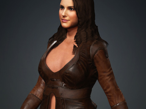 Natalie Portman 3D 모델