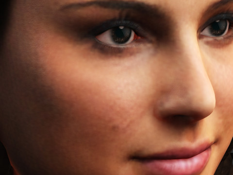 Natalie Portman 3D 모델