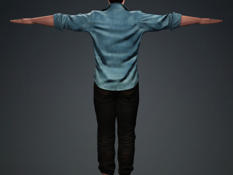 Chris Evans 3D Model