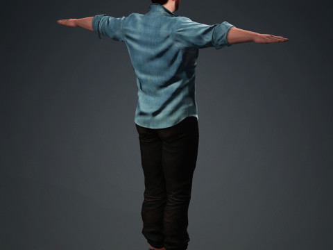 Chris Evans 3D Model
