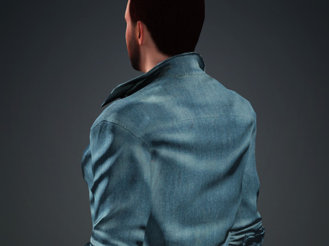 Chris Evans 3D Model
