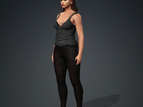 Rihanna 3D 模型