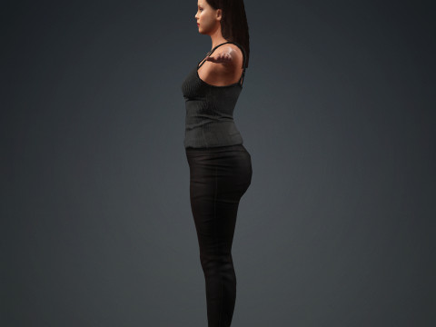 Rihanna 3D 模型