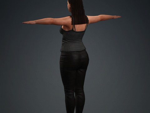 Rihanna 3D 模型
