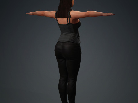 Rihanna 3D 模型