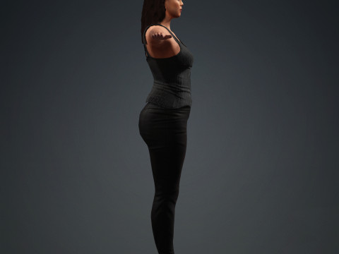 Rihanna 3D 模型