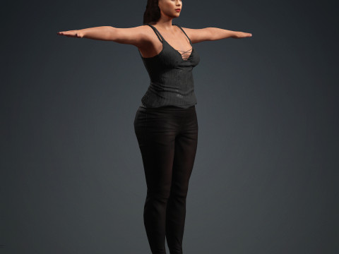 Rihanna 3D 模型