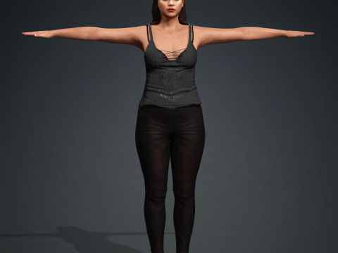 Rihanna 3D 模型