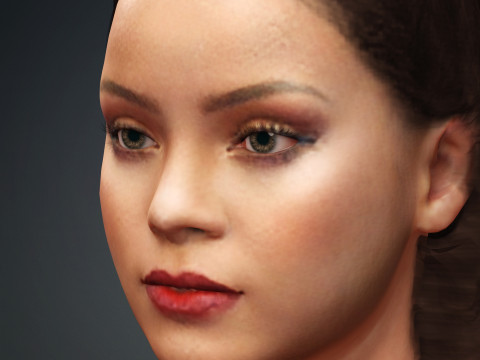 Rihanna 3D 模型