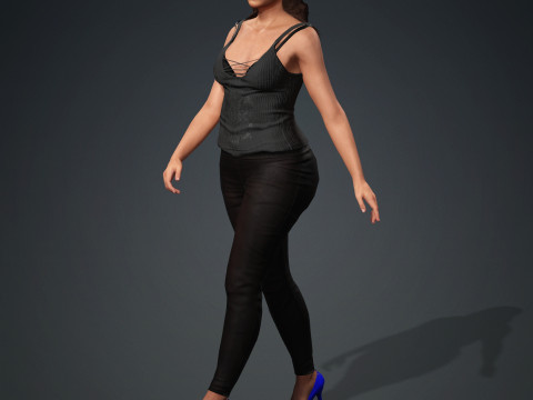 Rihanna 3D 模型