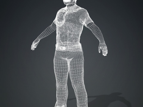 Brad Pitt Model 3D