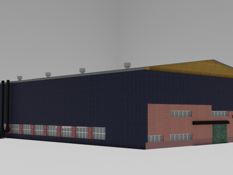 Industrial Buliding 3D Model