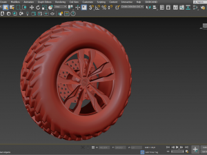 CFMOTO CFORCE 1000 ホイール 3Dモデル