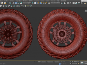 CFMOTO CFORCE 1000 ホイール 3Dモデル