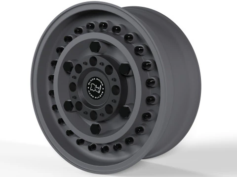 ARMERIA del rinoceronte nero Modello 3D