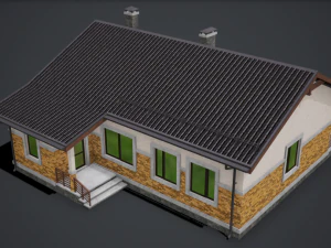 GameReady Cottage 3D Model