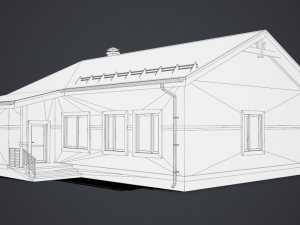 GameReady Cottage 3D Модель