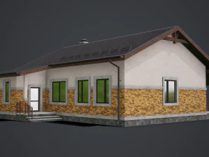 GameReady Cottage 3D Model