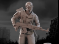 Scavenger Bravo 1-35 scale miniature 3D Baskı Modeli