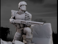 Scavenger Delta 1-35 scale miniature 3D Baskı Modeli