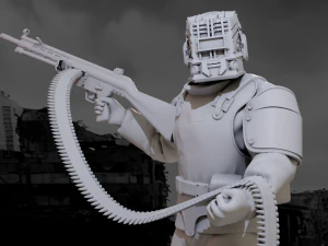 Miniatura in scala 1-35 di Scavenger Alpha Modello di stampa 3D