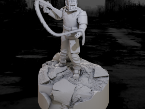 Scavenger Alpha 1-35 scale miniature Modello di stampa 3D