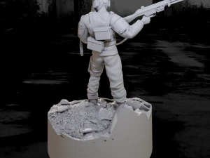 Scavenger Alpha 1-35 scale miniature 3D Print Model