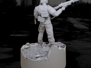 Scavengers pack FULL Diorama 3D Baskı Modeli