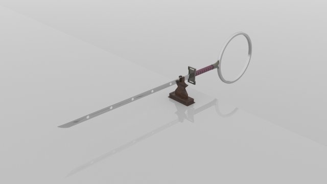 SAKANADE ZANPAKUTO SHINJI HIRAKO BLEACH 3D Model .c4d .max .obj .3ds .fbx .stl .blend 