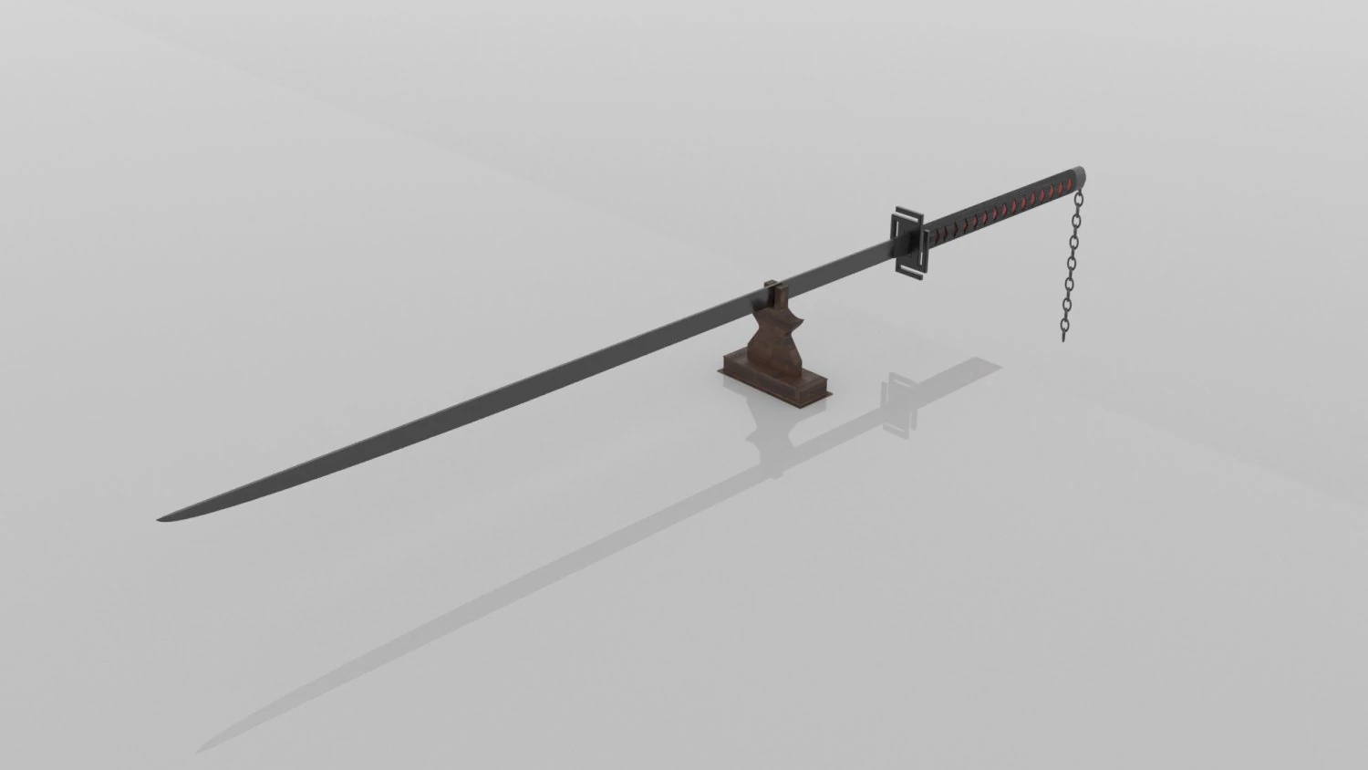 ЗАНГЕЦУ ЗАНПАКУТО ИЧИГО КУРОСАКИ БЛИЧ БАНКАЙ 3D Модель .c4d .max .obj .3ds .fbx .stl .blend 