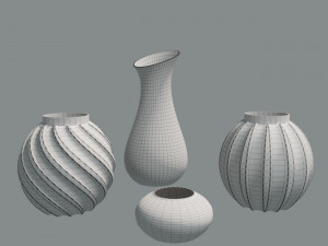 Vases Modelo 3D