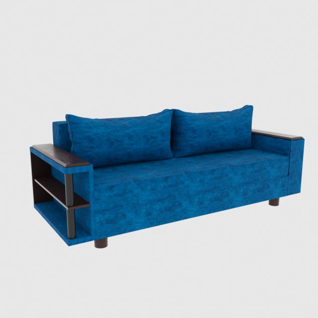 Sofa 3D Модель .c4d .max .obj .3ds .fbx .stl .blend 
