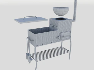 Brasier 2 in 1 3D Model